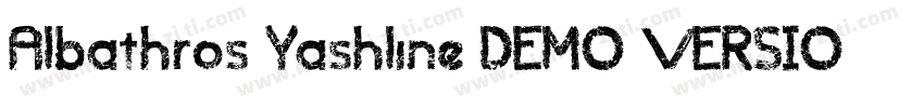 Albathros Yashline DEMO VERSION It字体转换